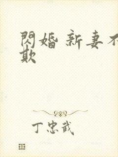 闪婚 新妻不可欺