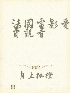 法国电影爱恋免费观看封面