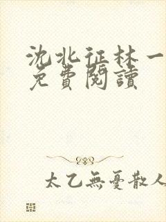 沈北征林一全文免费阅读