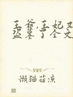 王爷,王妃又去盗墓了全文免费阅读