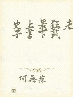 史上最狂老祖电子书下载