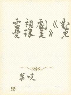 电视剧《对你的爱很美》免费观看