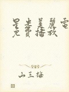 星光美丽电视剧免费播放