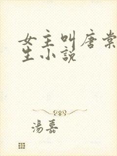 女主叫唐棠的重生小说