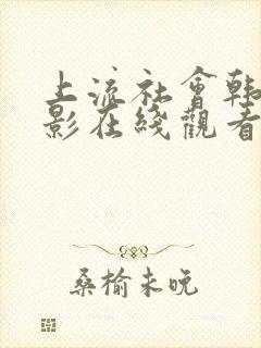 上流社会韩剧电影在线观看完整