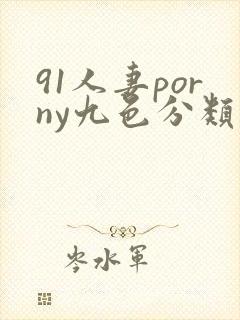 91人妻porny九色分类