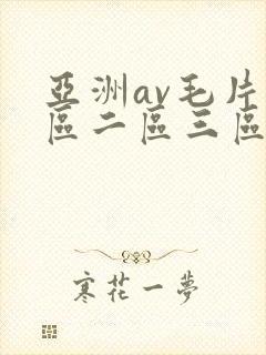 亚洲av毛片一区二区三区小说