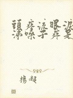 头疼流眼泪流鼻涕嗓子疼是什么感冒