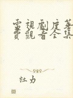 电视剧度华年免费观看全集在线播放封面