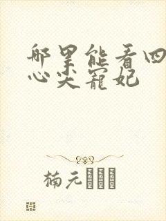 哪里能看四爷的心尖宠妃