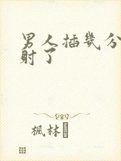 男人插几分钟就射了