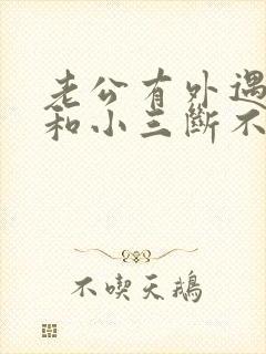 老公有外遇一直和小三断不了怎么办