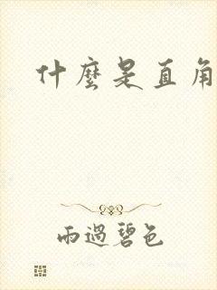 什么是直角肩封面