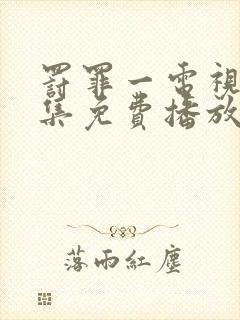 罚罪一电视剧全集免费播放