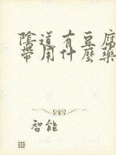 阴道有豆腐渣白带用什么药