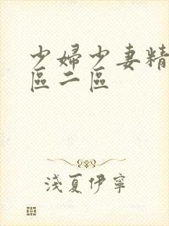 少妇少妻精品一区二区