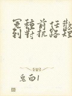 冤种前任欢迎来到对抗路短剧在线观看