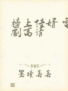 榜上佳婿 电视剧高清