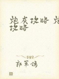 炮灰攻略 炮灰攻略