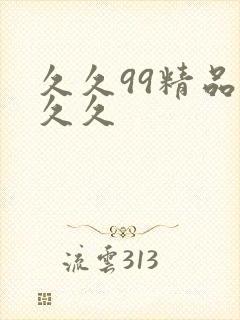 久久99精品久久久封面