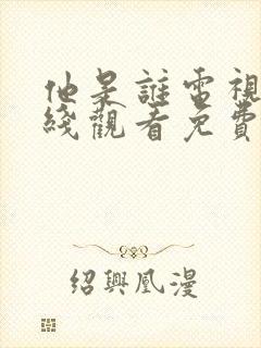 他是谁电视剧在线观看免费高清