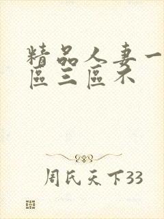 精品人妻一区二区三区不