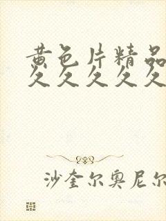 黄色片精品久久久久久久久久