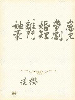 她离婚带崽嫁入豪门短剧免费观看