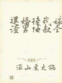 退婚后我嫁给了渣男他叔全文在线阅读