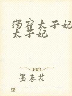 独宠太子妃独宠太子妃