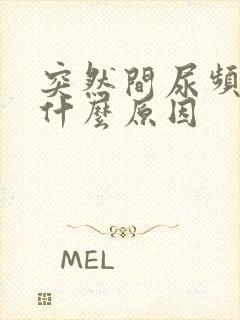 突然间尿频繁是什么原因封面