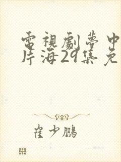 电视剧梦中的那片海29集免费观看