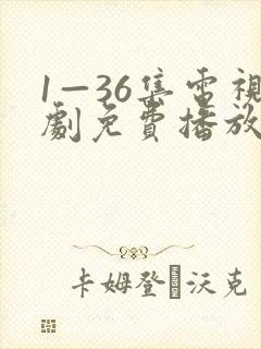 1—36集电视剧免费播放下载