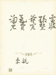 淘气爷孙电视剧免费完整版