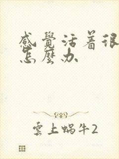 感觉活着很痛苦怎么办