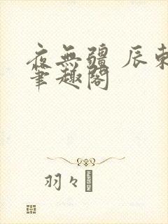 夜无疆 辰东 笔趣阁封面