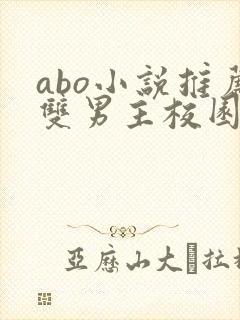 abo小说推荐双男主校园书籍封面