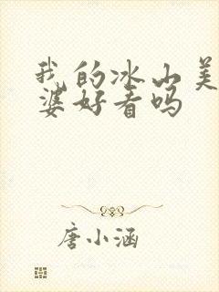 我的冰山美女老婆好看吗