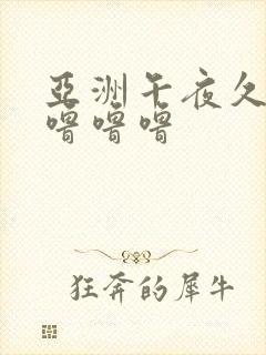 亚洲午夜久久久噜噜噜