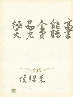 极品全能高手夏天免费听书