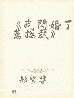 《我闪婚了个亿万总裁》