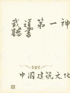 武道第一神在线听书封面