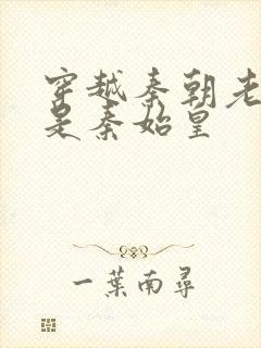 穿越秦朝老爹竟是秦始皇