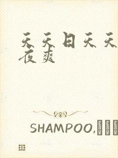 天天日天天操夜夜爽封面