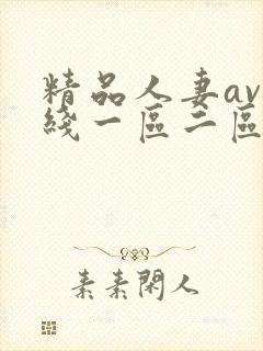 精品人妻av在线一区二区三区