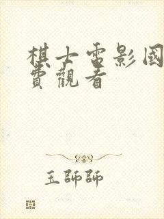 棋士电影国语免费观看