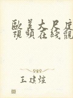 欧美大尺度激情视频在线观看