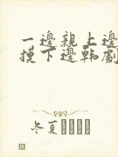 一边亲上边一边摸下边韩剧