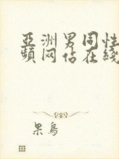 亚洲男同性恋视频网站在线看封面