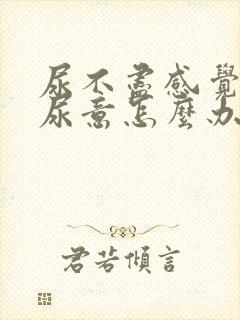 尿不尽感觉总有尿意怎么办